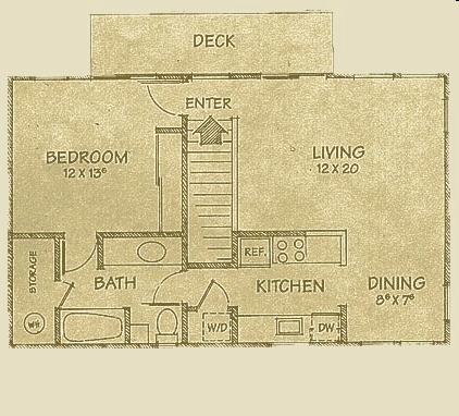 1BR/1BA - Laureate Court