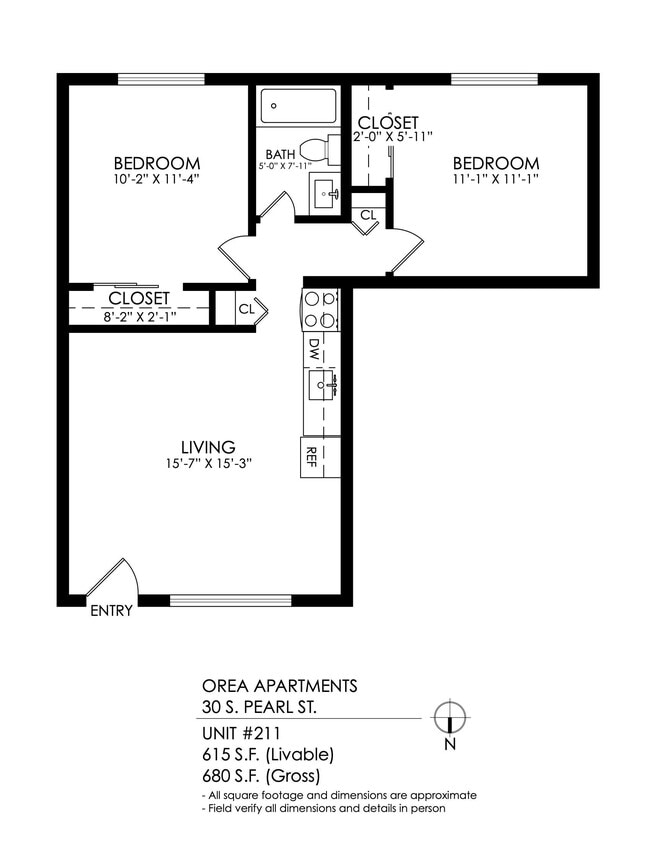 Floorplan - Orea Apartments