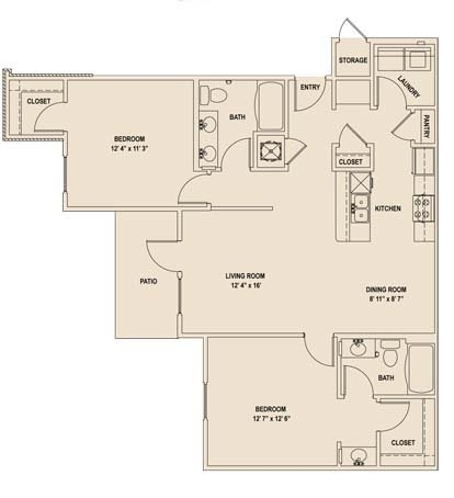 3BR/2BA - Westshore Palms