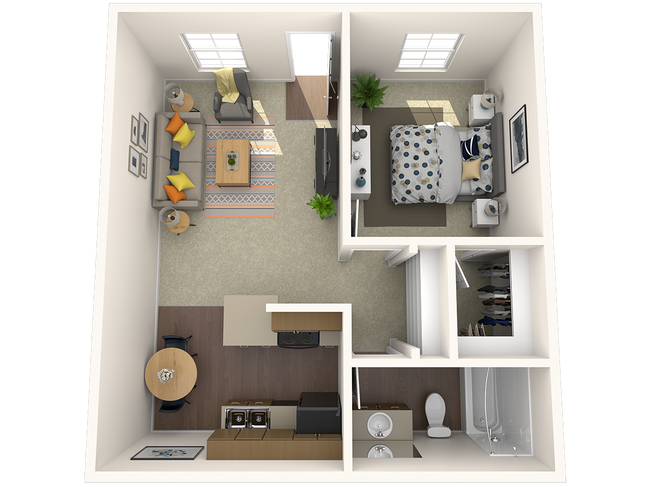 Floorplan - The Mod Apartments