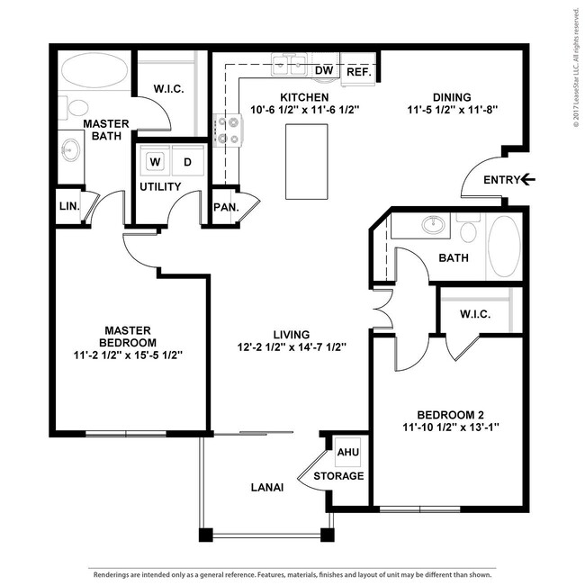 Floorplan - Lantower Cypress Creek