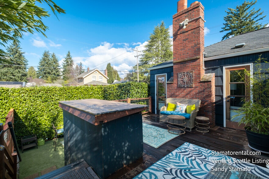 French doors connect indoor comfort with outdoor living. - 11639 1st Ave NW