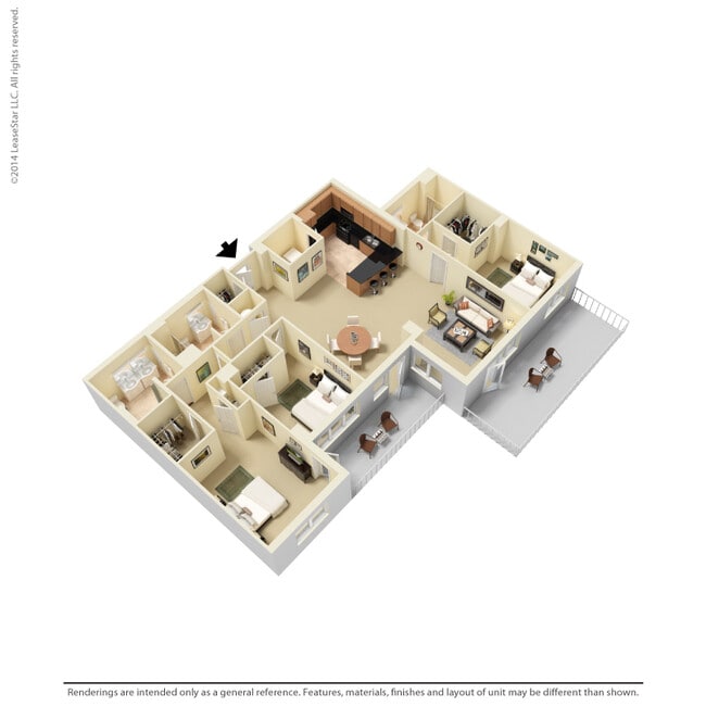 Floorplan - 2001 Clarendon Blvd