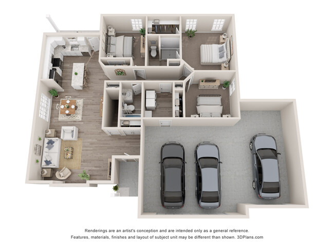 Floorplan - Weldon Reserve Garage Included