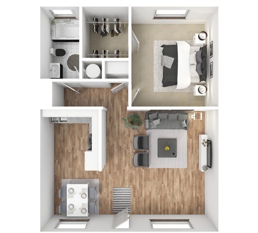 One Bedroom A1C - Metro at Downtown Mesa