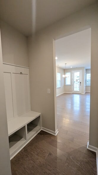 Garage side entry into the house - 1276 Brawley School Rd