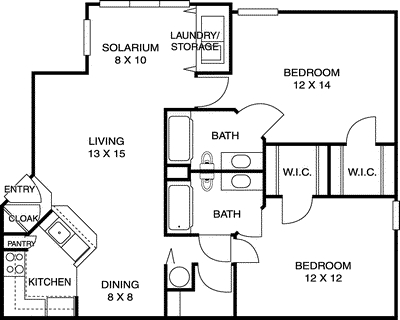 2BR/2BA - Isles at Lago Mar