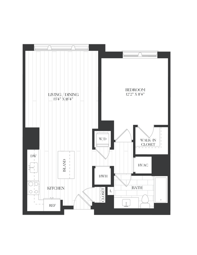 Floorplan - The Barrett at Chevy Chase Lake