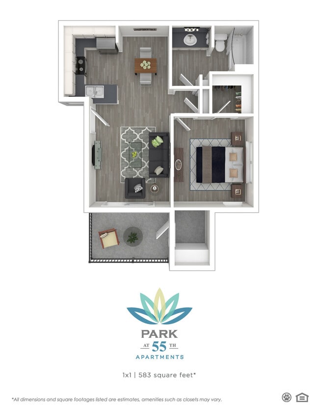 Floorplan - Park at 55th