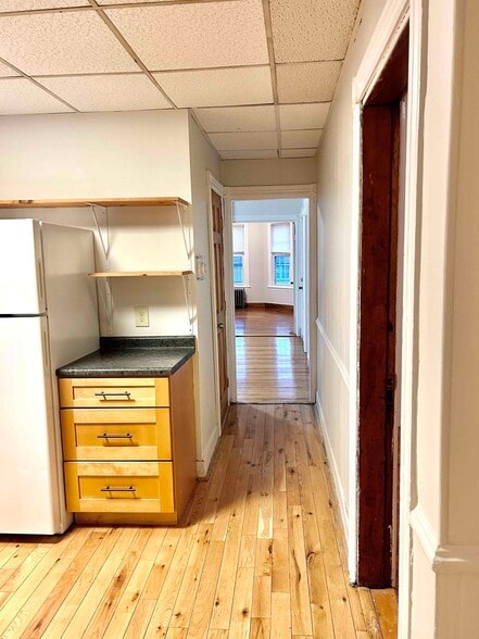 Kitchen - view to dining and living rooms - 583 Washington Ave