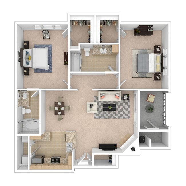 Floorplan - The Legends at Willow Creek