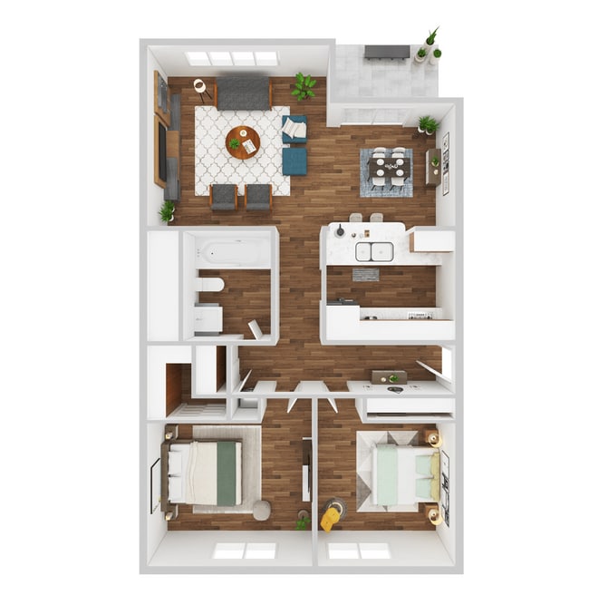 Floorplan - Fort Vancouver Terrace