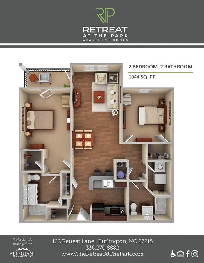 Floorplan - The Retreat at the Park