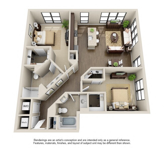 Floorplan - The Julian at Fair Lakes