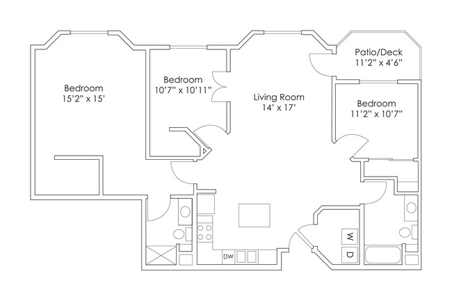 Floorplan - The Meadows Apartments