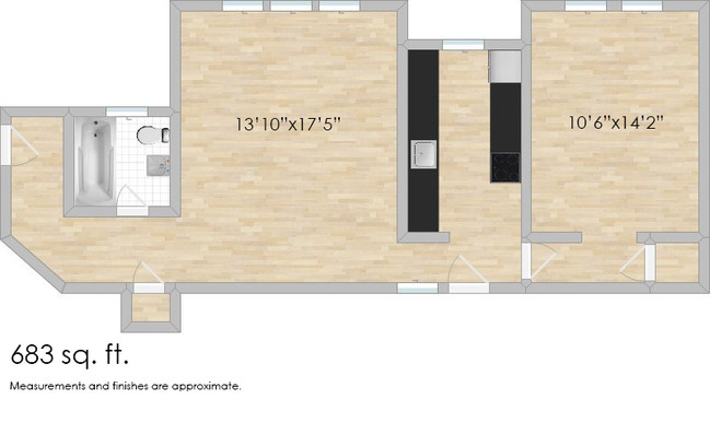 Floorplan - 262-264 S. Marion St. and 1036-1038 Randol...