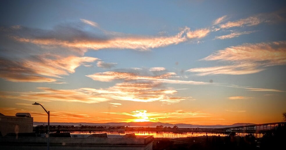 Sunset from the Building - 44 Daniels Ave