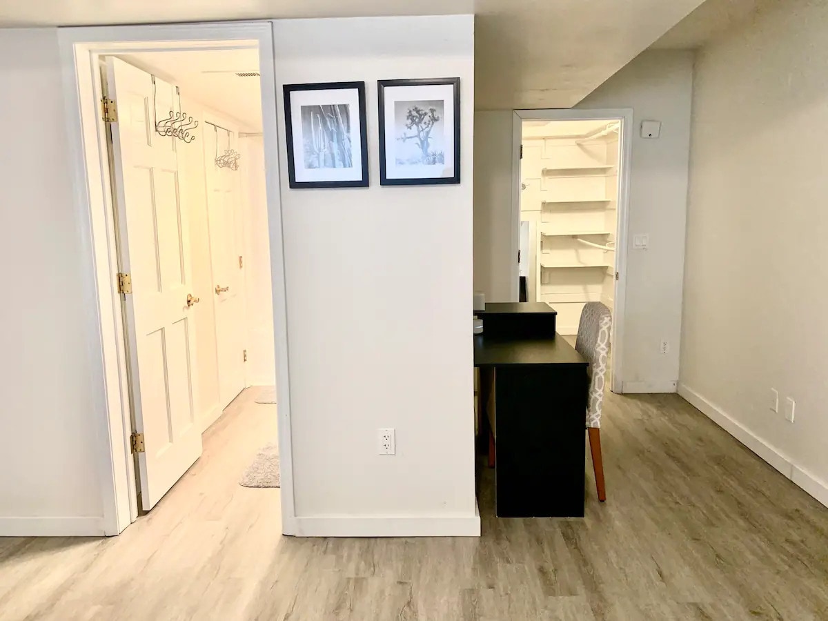 View of bathroom and desk - 3440 S Walkup Dr