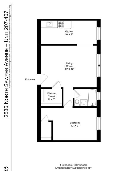 Building Photo - 2539 N Sawyer Ave