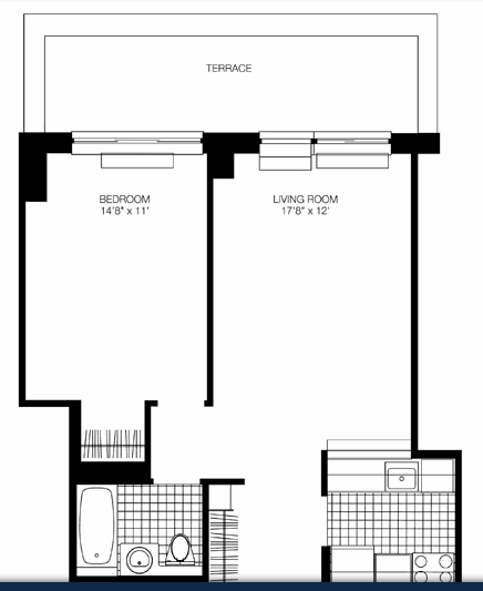 1BR/1BA - 345 East 94th Street