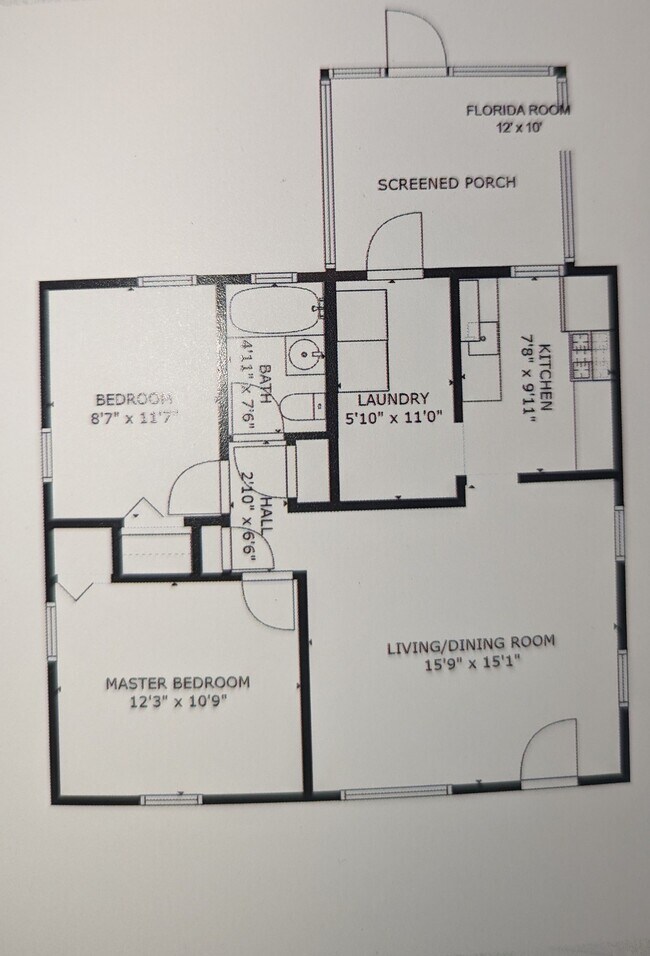 Floor Plan - 2144 Browning St