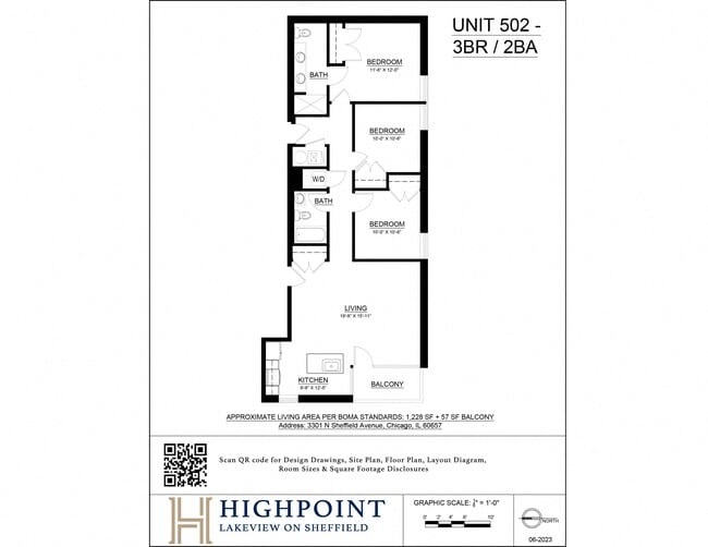 Floorplan - HIGHPOINT Lakeview on Sheffield