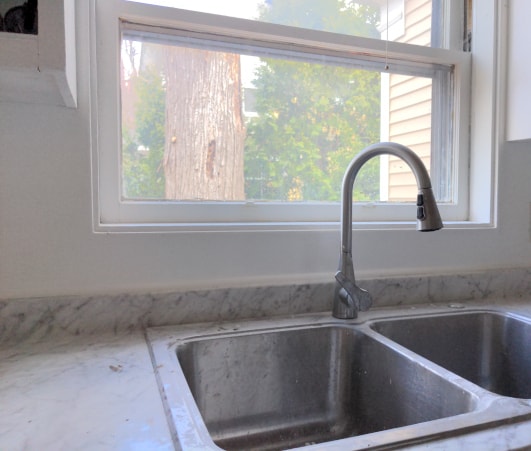 Kitchen (new sink and countertop) - 16 Lawrence Ave