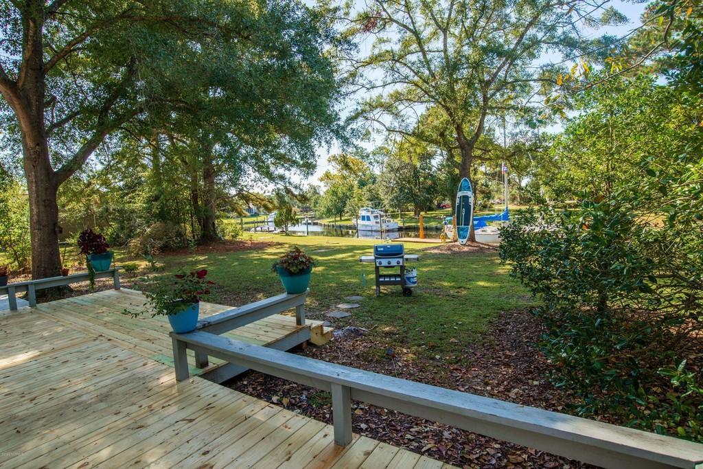 Back deck view - 6002 Stern Ct