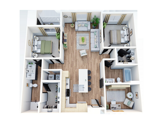 Floorplan - Banyan on Washington