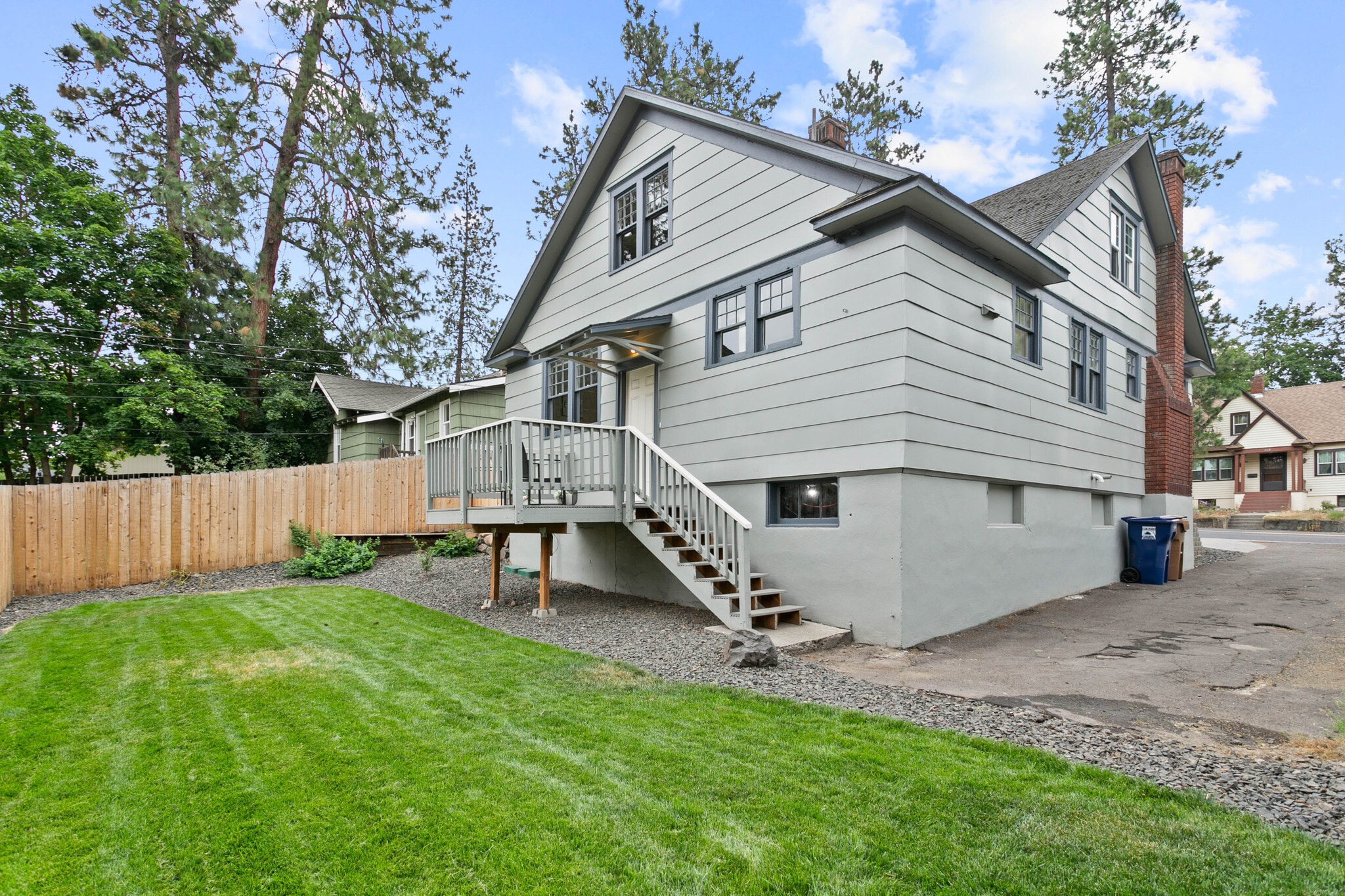 Back *backyard is now enclosed (northeast) - 307 E 29th Ave