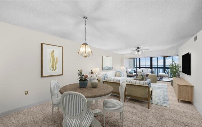 Large dining and living open room - 250 S Sykes Creek Pky