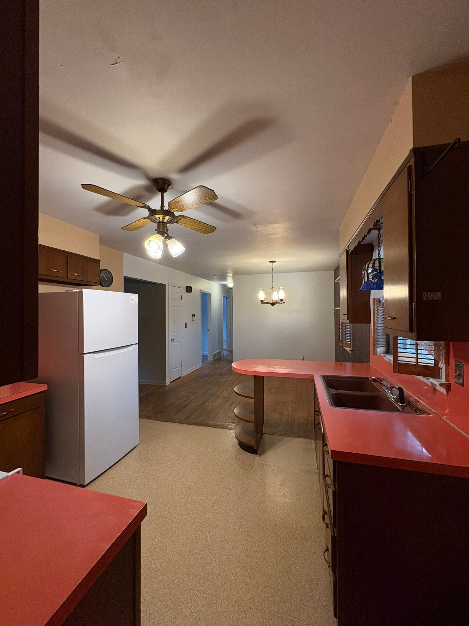 Kitchen facing Dining Room - 628 Sunny Ln