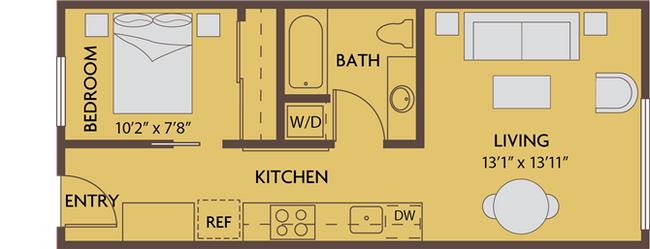 Floorplan - Greenhouse Apartments