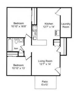 2 Bedroom, Four Family, Deluxe - Four Seasons Apartments
