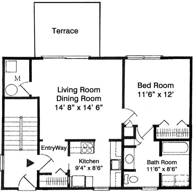 1BR/1BA - Rossmoor Adult Community