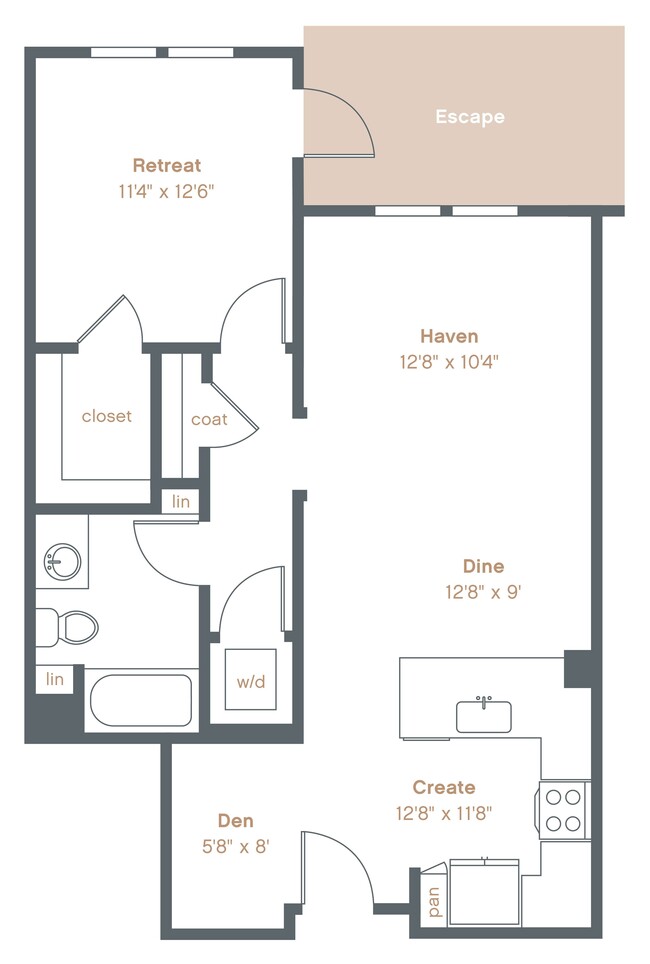 Floorplan - Alexan Downtown Danville