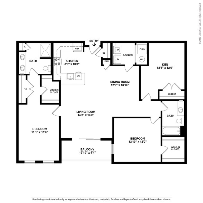 Floorplan - The Elms at Century