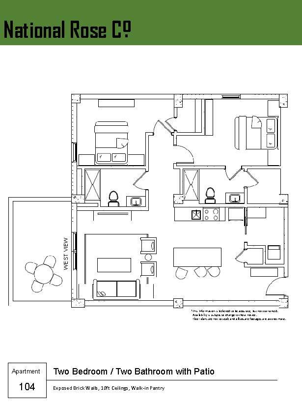 National Rose Co. 80 Virginia Ave W Memphis TN 38106 Apartment Finder