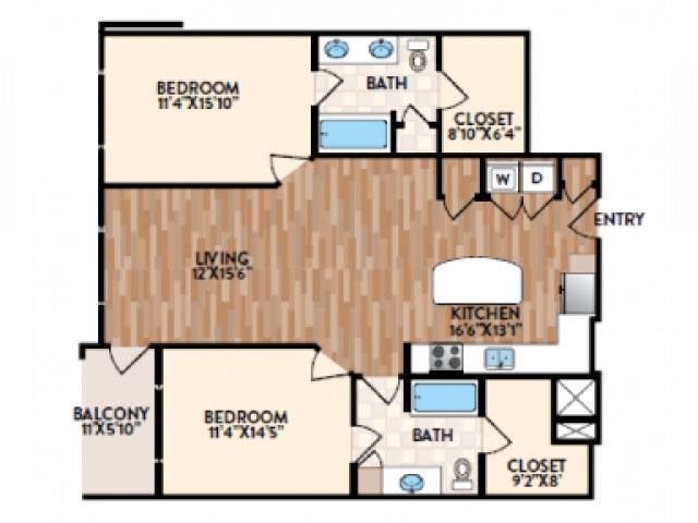 Floorplan - The Rialto