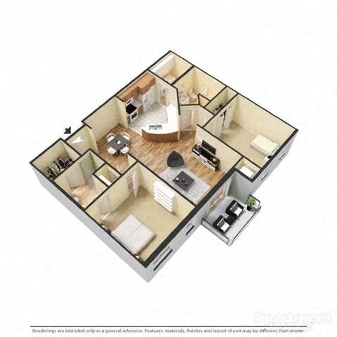 Floorplan - Glacier Valley at Reston Heights