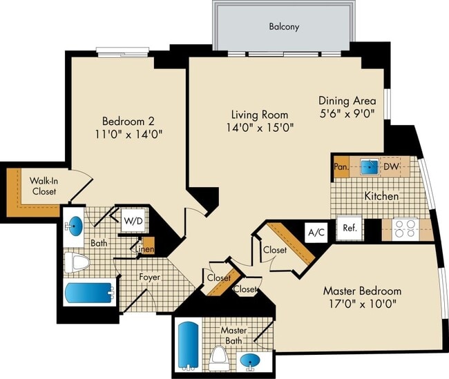 Floorplan - The Metropolitan