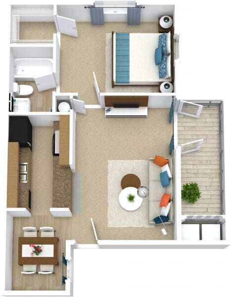 Floorplan - The Woodlands