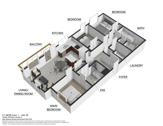 Floorplan - Ashley Scholars Landing I