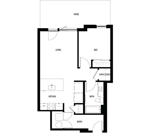 1x1C - 650 sq/ft - The Lucy (Inactive)