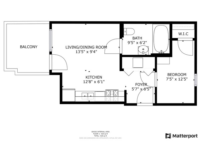Floorplan - 408 E Healey St