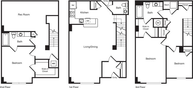 Floorplan - The Prime at Arlington Courthouse