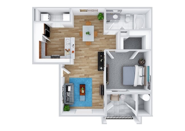 Floorplan - Tribeca North Apartment Homes