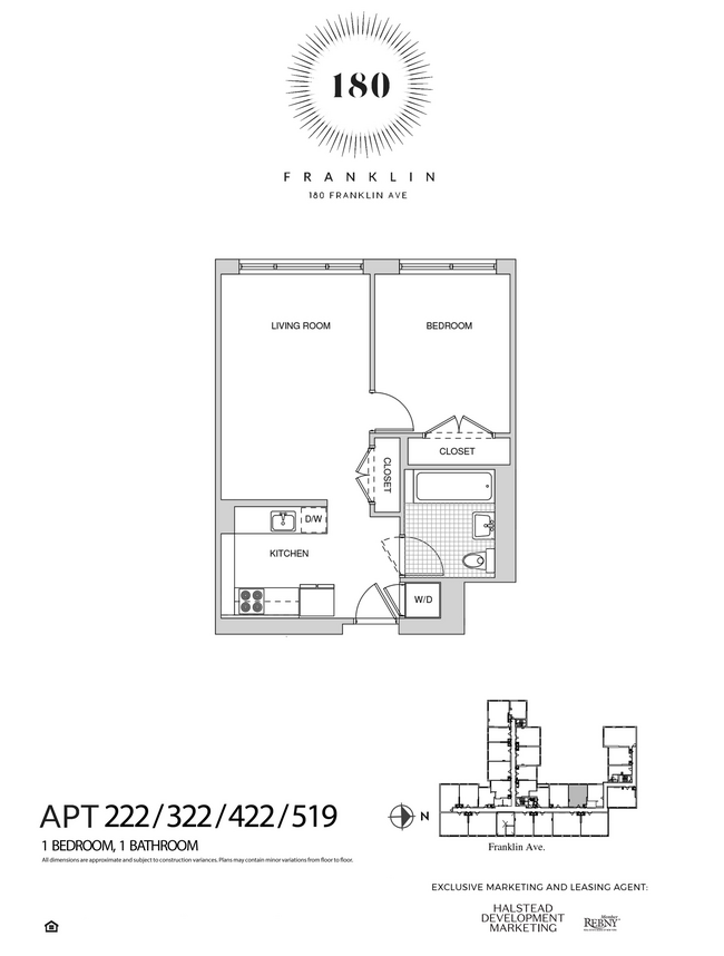 Floorplan - 180 Franklin