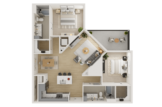 Floorplan - Eastpoint Apartments