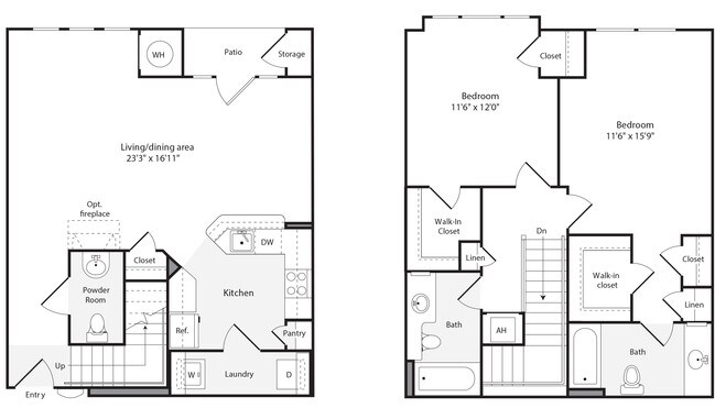 Floorplan - The Flats at Wheaton Station